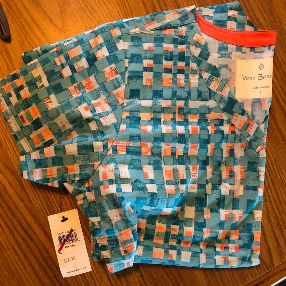 Vera Bradley scrub top